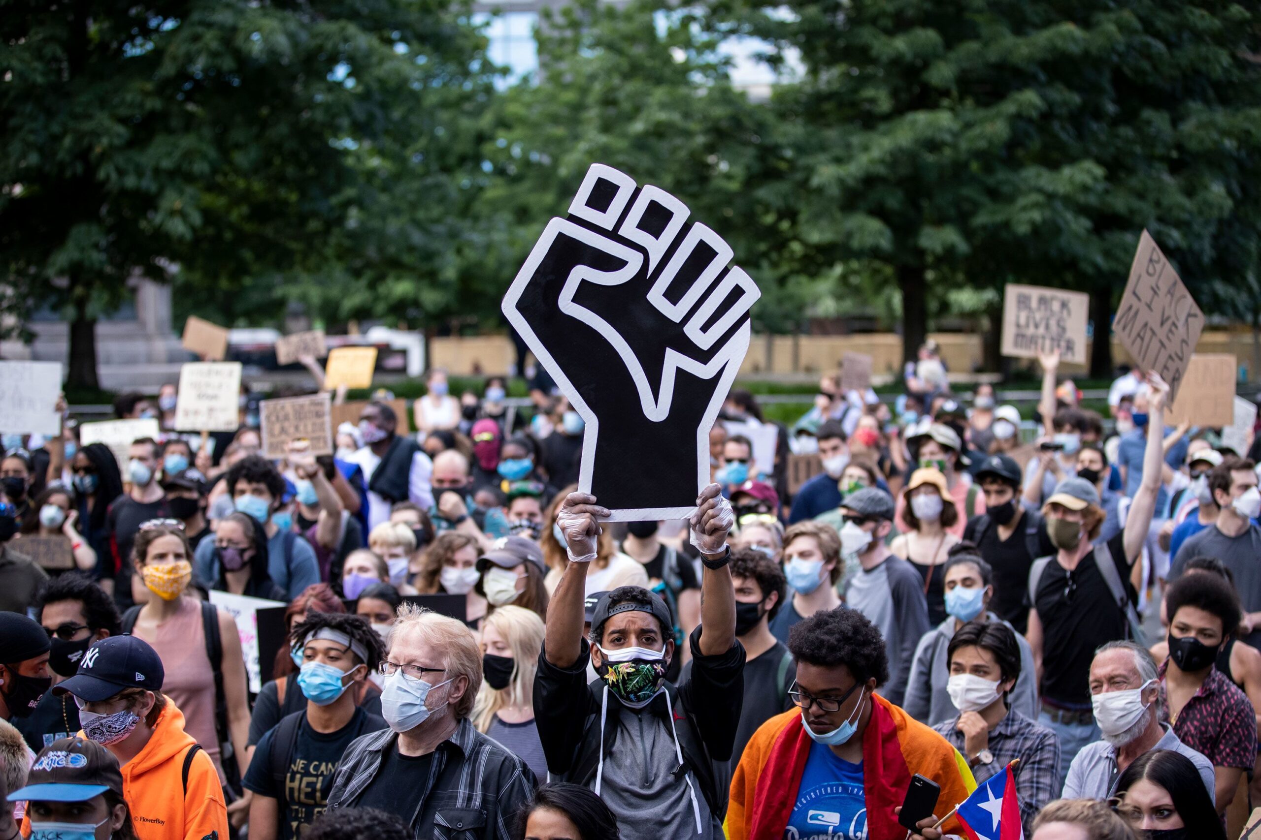 American People Participate in Peaceful Protests